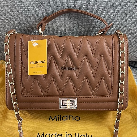 Valentino Bags Valentino By Mario Alice Quilted Leather Shoulder